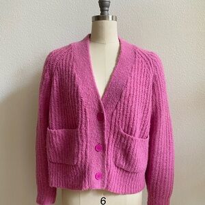 ALC pink cardigan/ size S